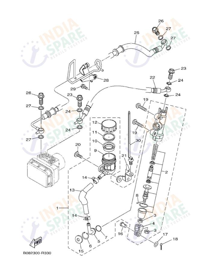 REAR MASTER CYLINDER